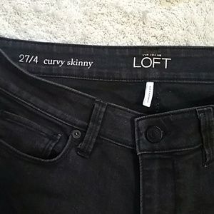 LOFT Jeans - LOFT 27/4 curvy skinny jeans LOFT Jeans - LOFT 27/4 curvy skinny jeans